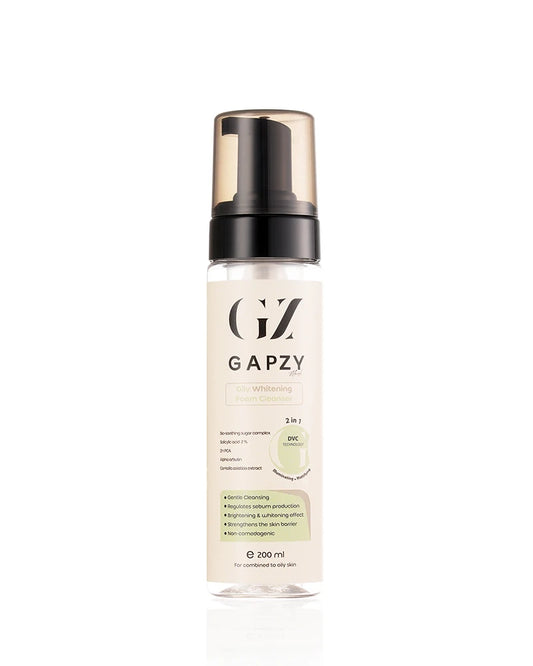 GAPZY oily whitening foam cleanser gel 200 ml