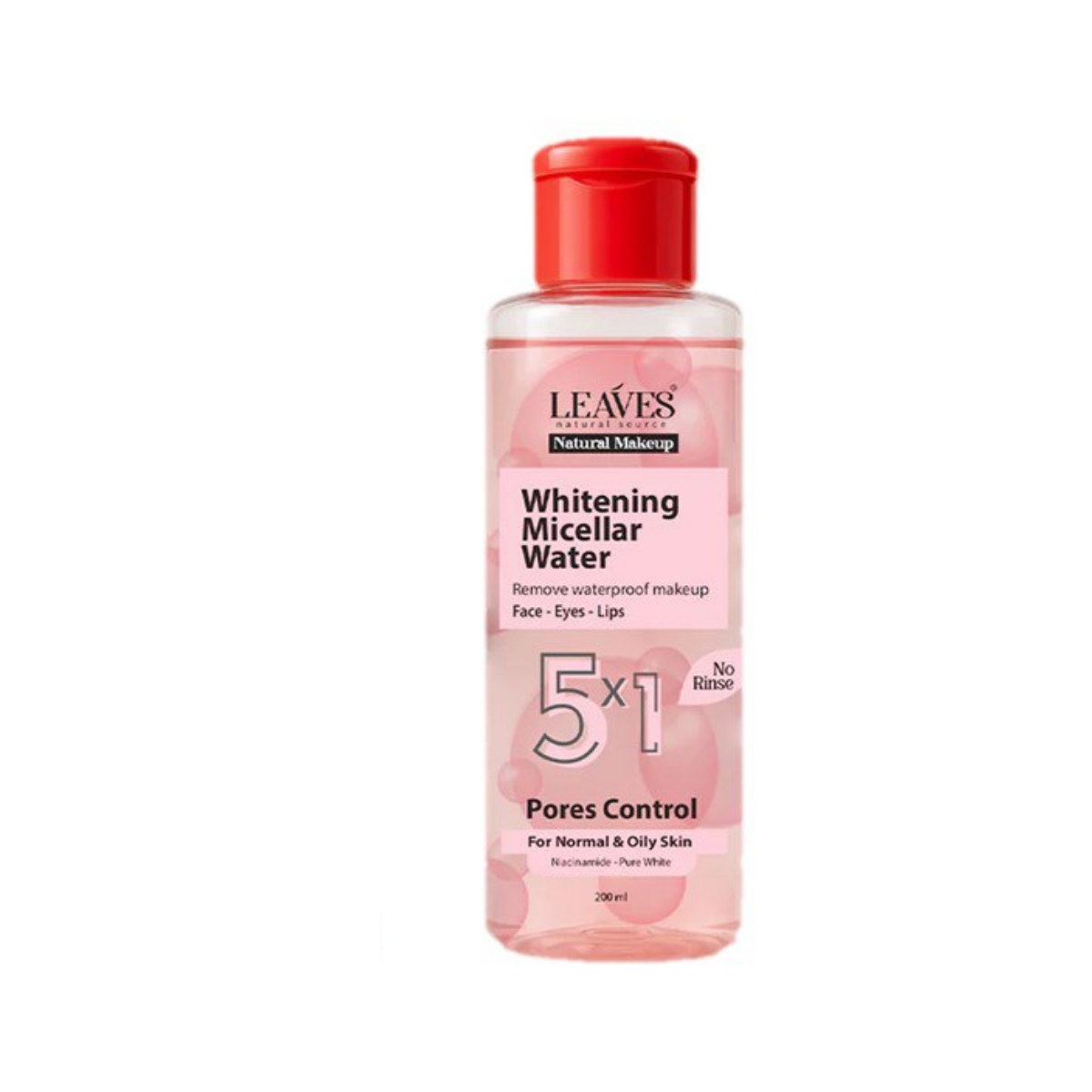 leaves whitening micellar water 200 ml