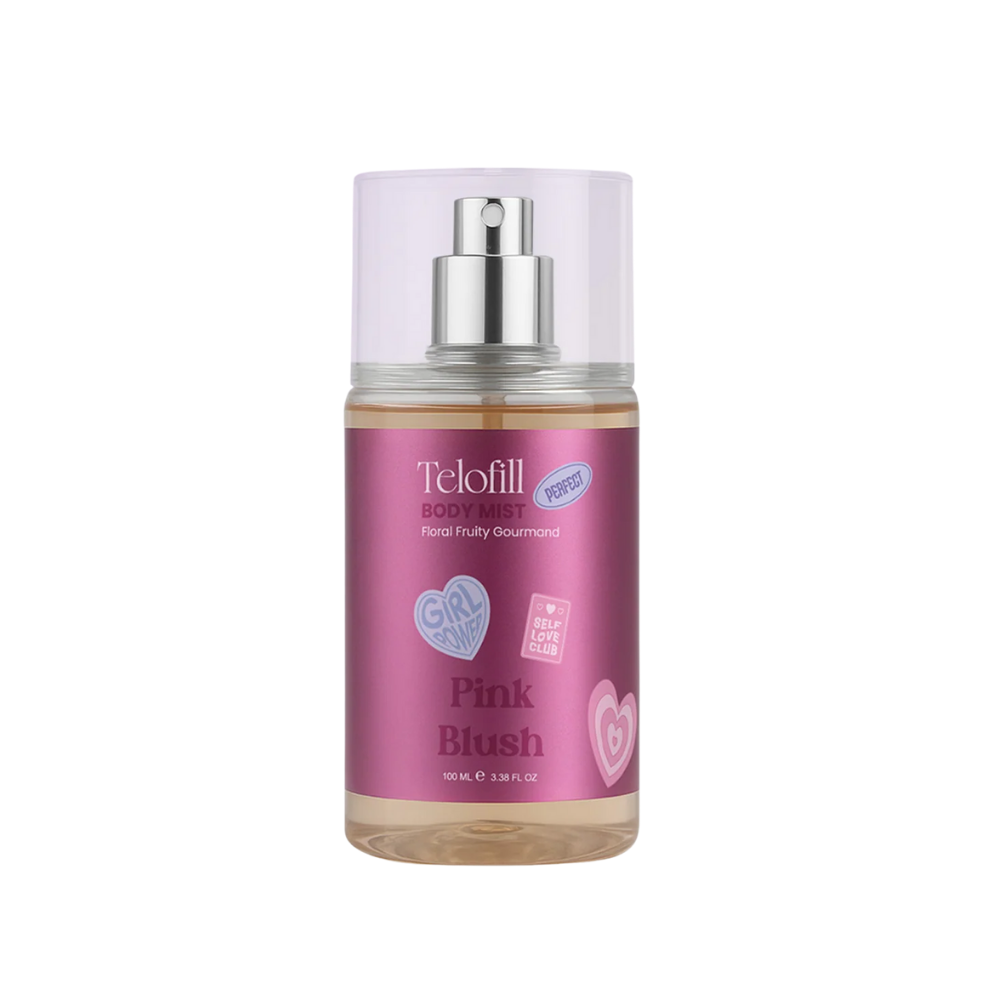 telofill body mist pink blush 100 ml