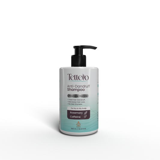 tettelo anti dandruff  hair shampoo 300 ml