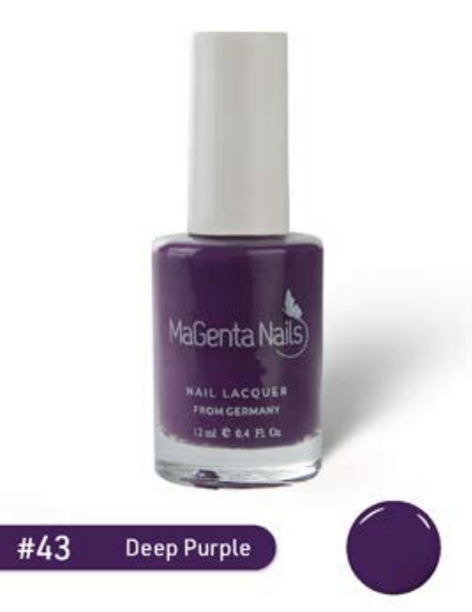 magenta nail polish 43
