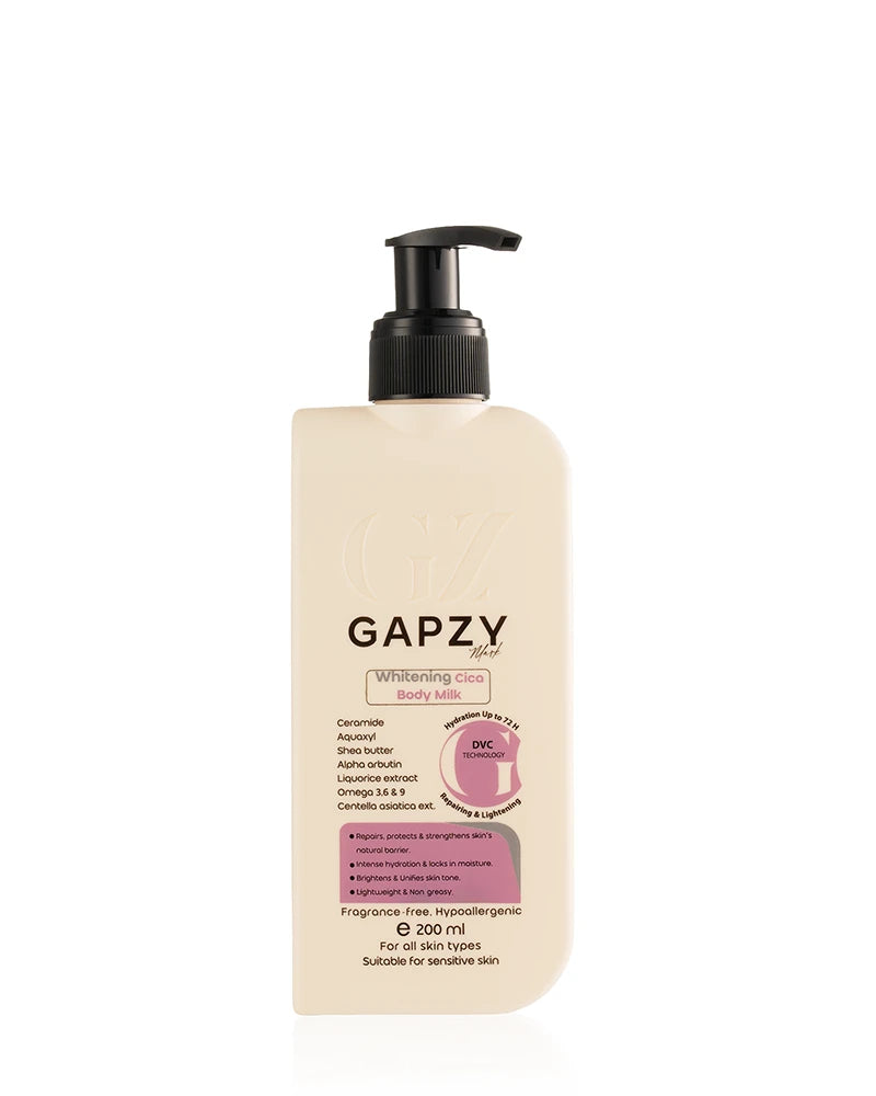 GAPZY whitening cica body milk 200 ml