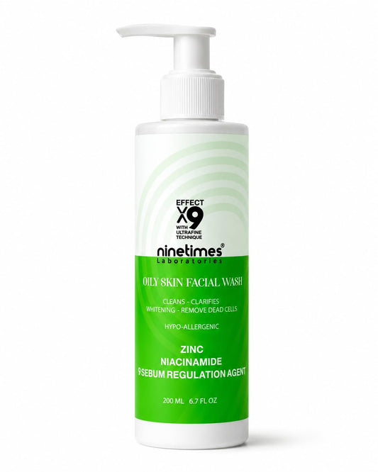 nine times facial wash 200 ml
