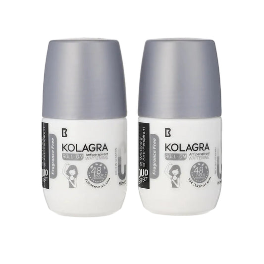 kolagra roll on fragrance free 60 ml 1+1