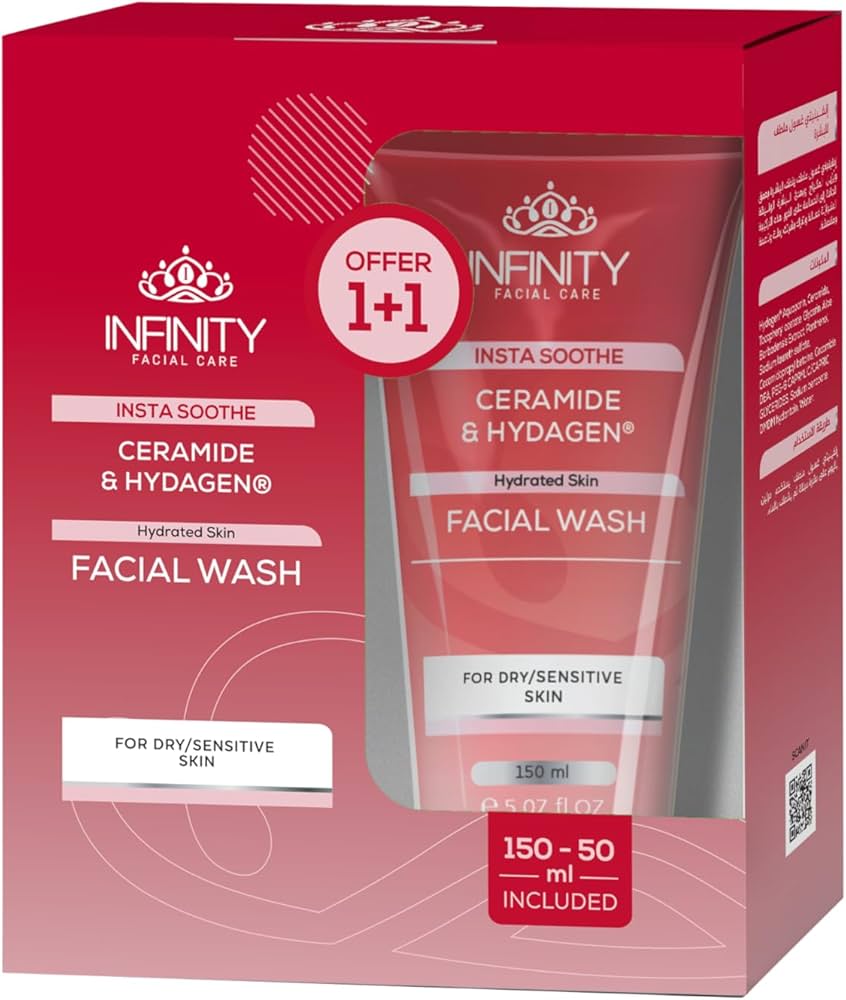 infinity insta smoothe facial wash 150 ml