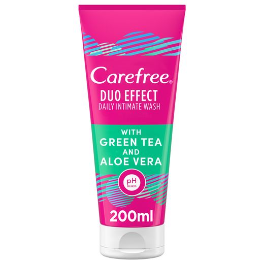 carefree intimate wash green tea 200 ml