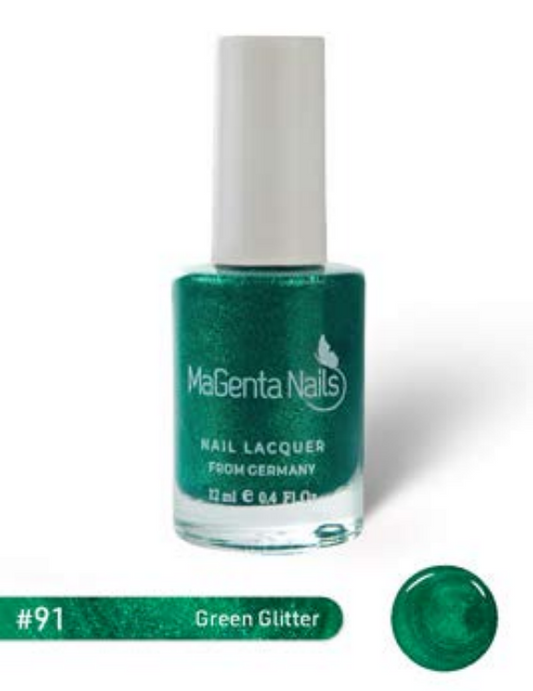 magenta nail polish 91