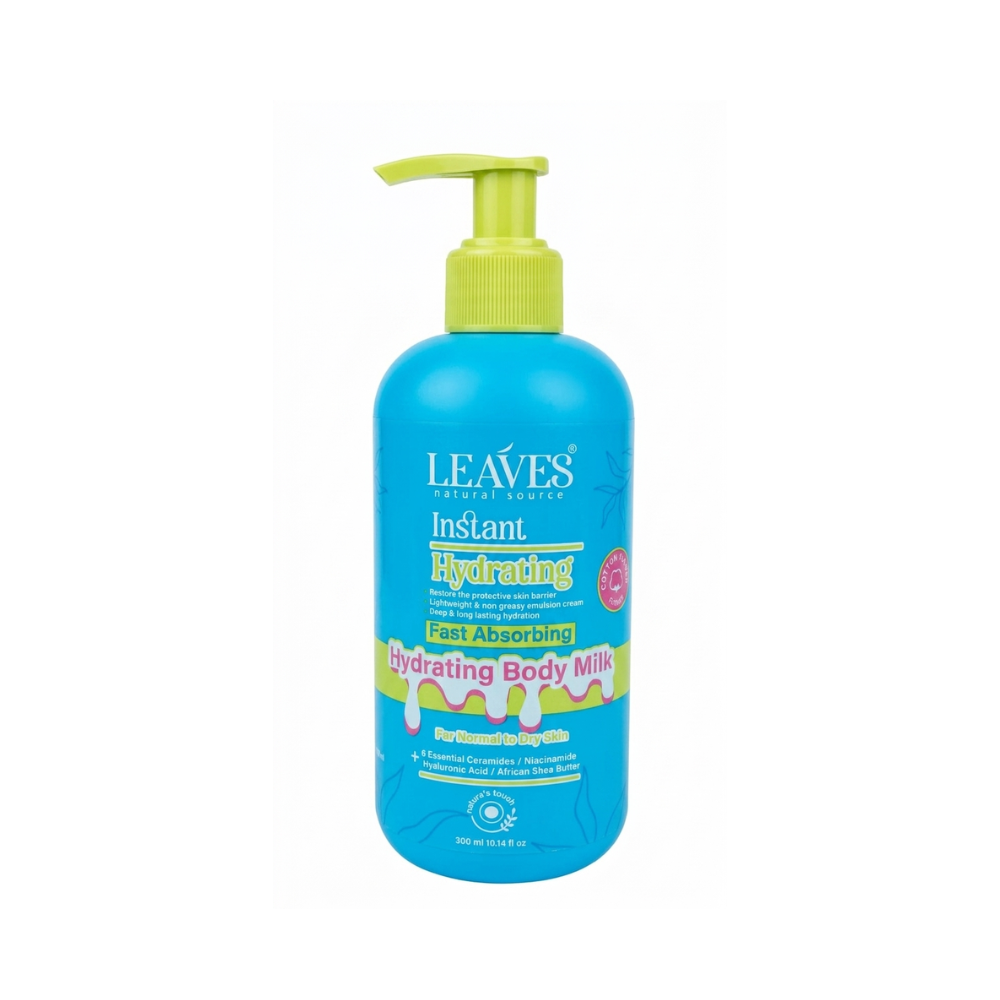 leaves body milk cotton touch 300 ml