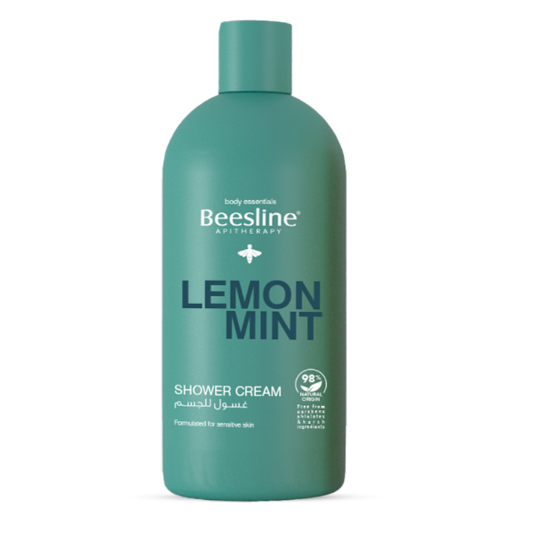 beesline shower cream lemon mint 750 ml