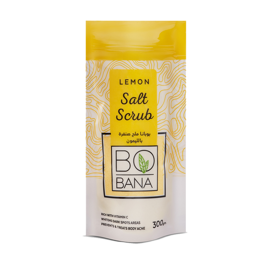 bobana salt scrub 300 gm lemon