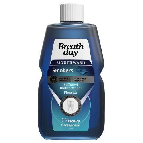 breath day mouthwash smokers 300 ml
