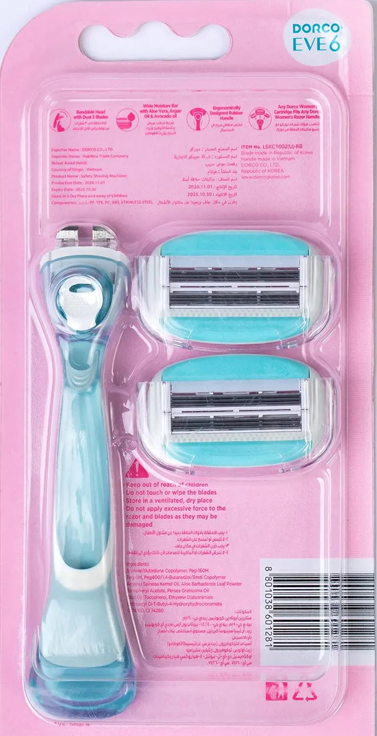 DORCO eve fit 6 2+1 p