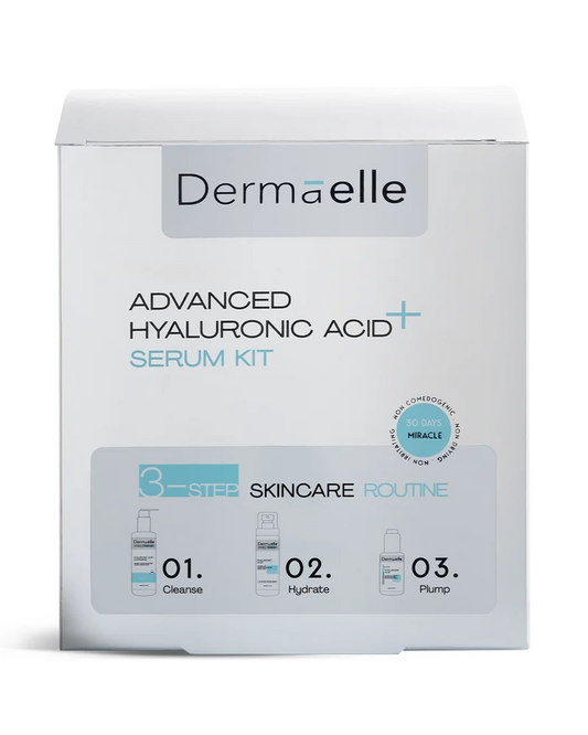 dermaelle hualuronic acid serum kit 3 p