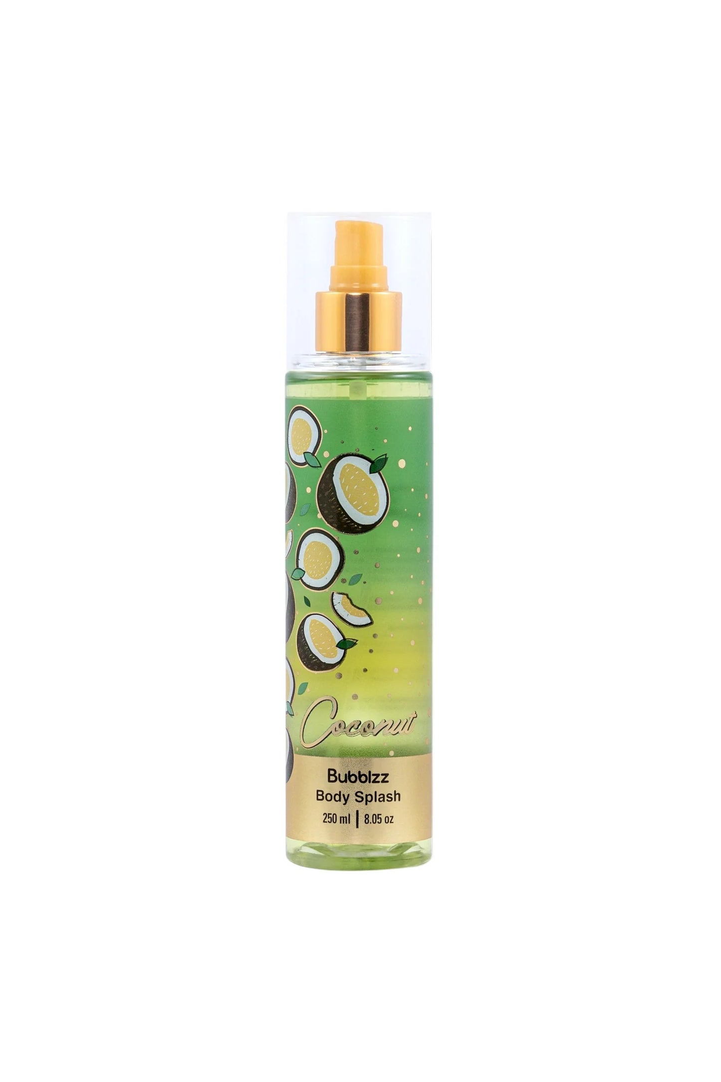 bubblzz body splash coconut 250 ml
