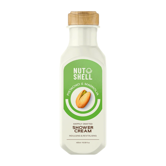 nut shell shower cream pistachio 485 ml