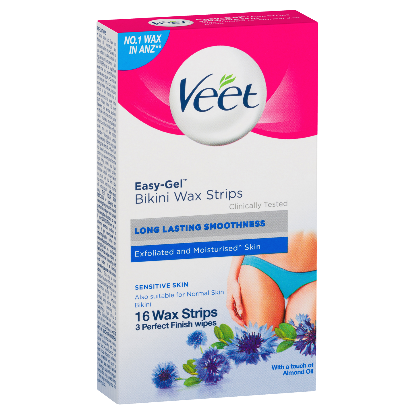 veet wax strips bikini 16 p