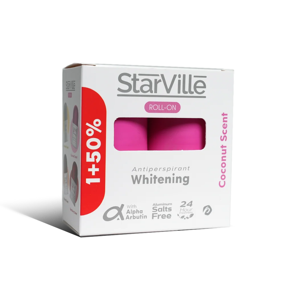 starville whitening roll on 1+1