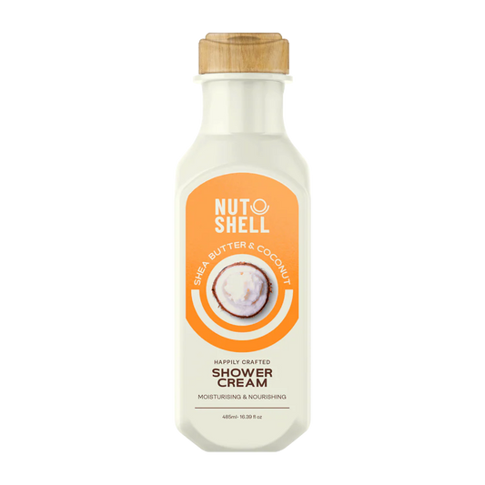 nut shell shower cream shea butter 485 ml