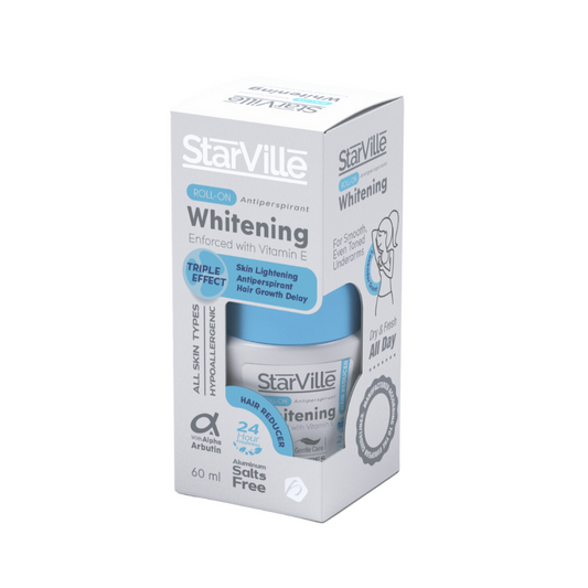 starville whitening roll on hair reducer