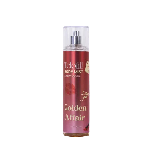 telofill body mist golden affair 236 ml