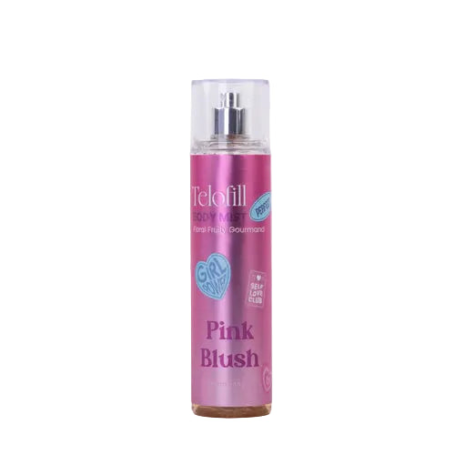 telofill body mist pink blush 236 ml