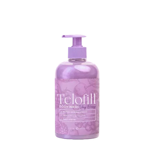 telofill body wash very berry 500 ml
