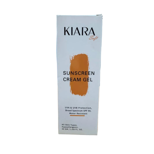 KIARA sunscreen cream gel 50 gm