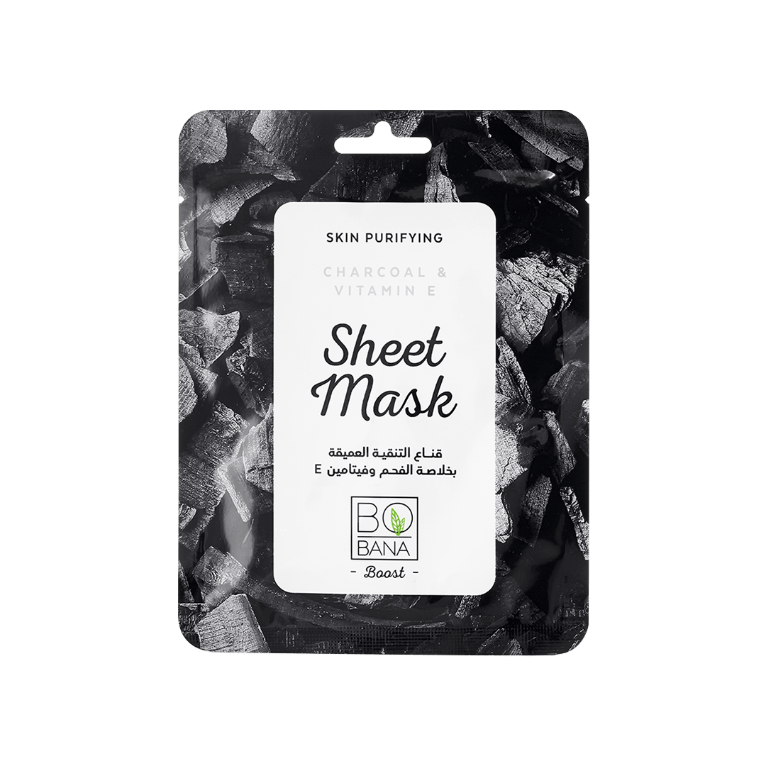 bobana sheet mask charcoal