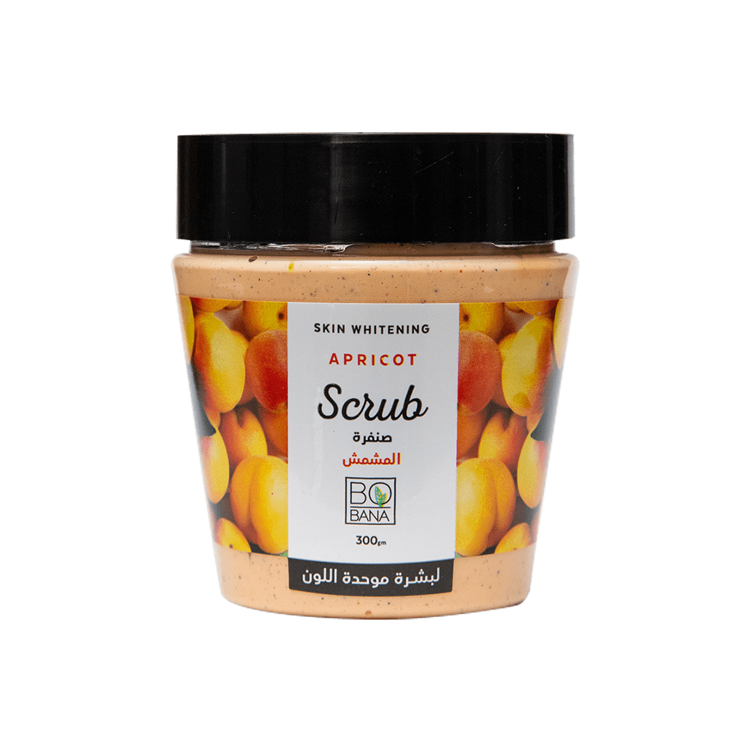 bobana apricot scrub 300 gm