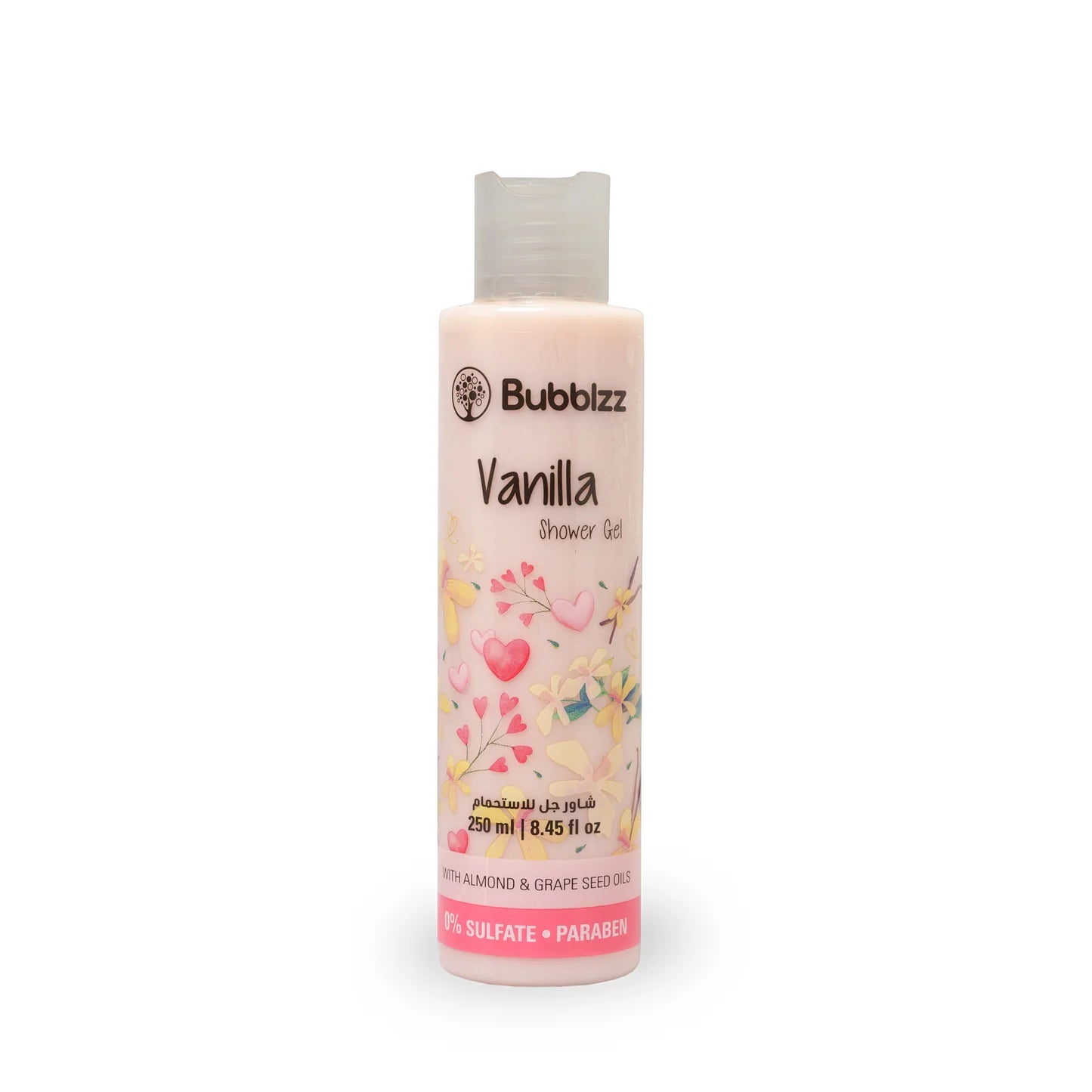 bubblzz shower gel 250 ml vanilla