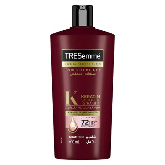 tresemme argan oil & keratin protein shampoo 600 ml