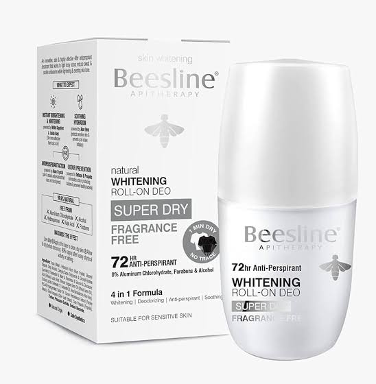 beesline whitening roll on FRAGRANCE FREE
