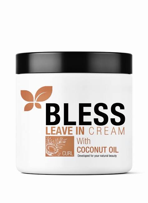 bless leave in cream with coconut oil 250 ml