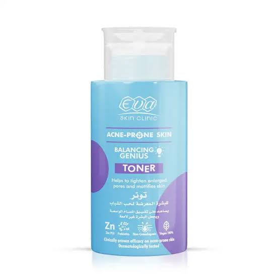 eva acne prone skin toner 200 ml