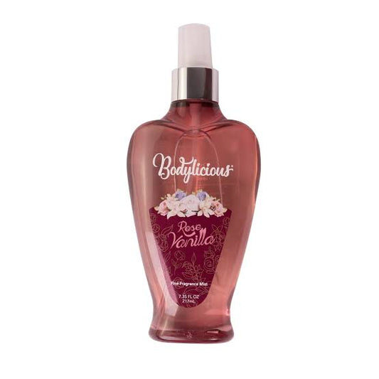 bodylicious mist rose vanilla 217 ml