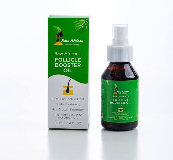 raw african follicle booster oil 100 ml