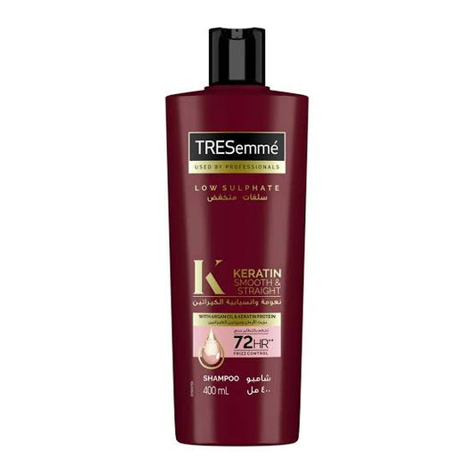 tresemme argan oil & keratin protein shampoo 400 ml