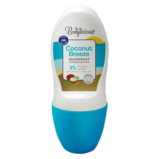bodylicious roll on coconut breeze 50 ml