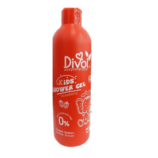 divol shower gel 300 ml strawberry