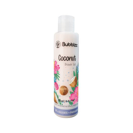 bubblzz shower gel 250 ml coconut