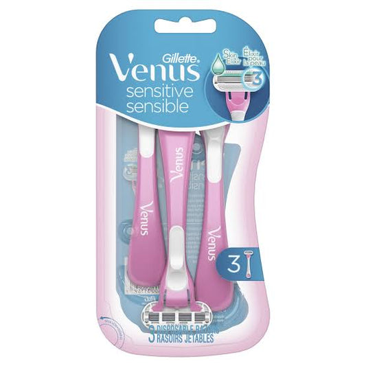 Gillette venus sensitive skin elixir 3p