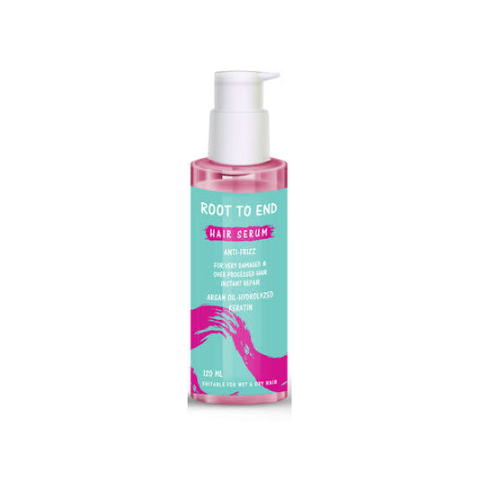 root to end anti frizz hair serum 120 ml