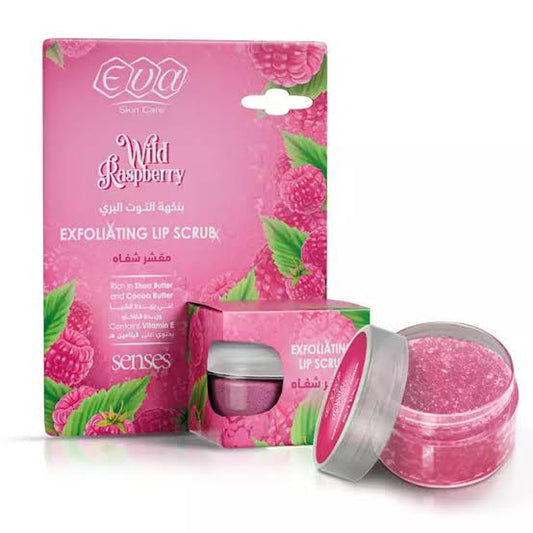 eva lip scrub wild raspberry 20 gm