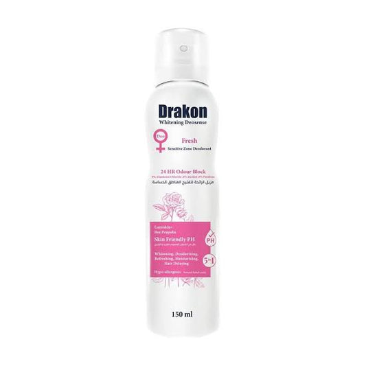 drakon sensitive zone deodrant 150 ml fresh