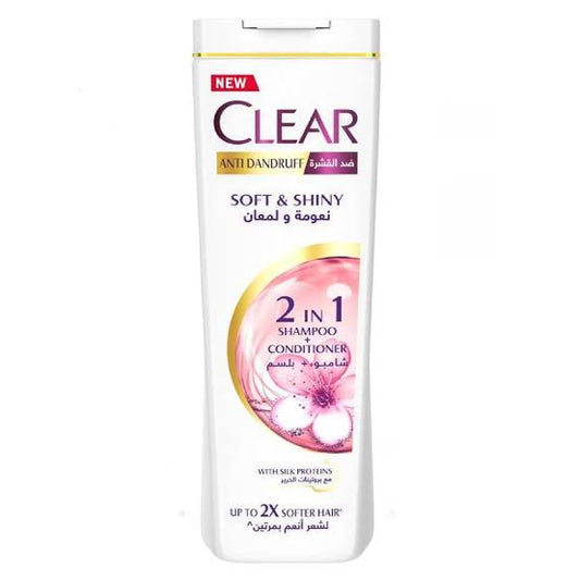 clear soft and shiny shampoo 180 ml