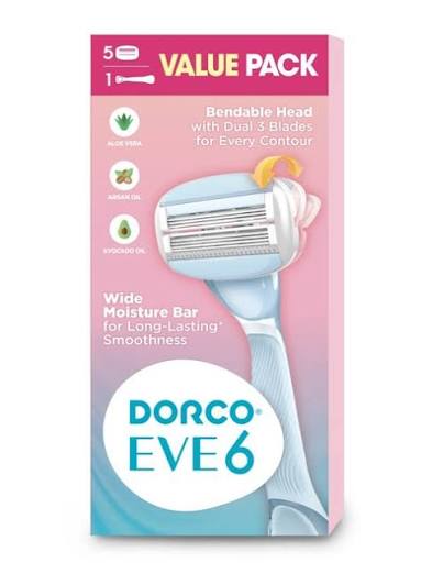 DORCO eve fit 6 5+1 p