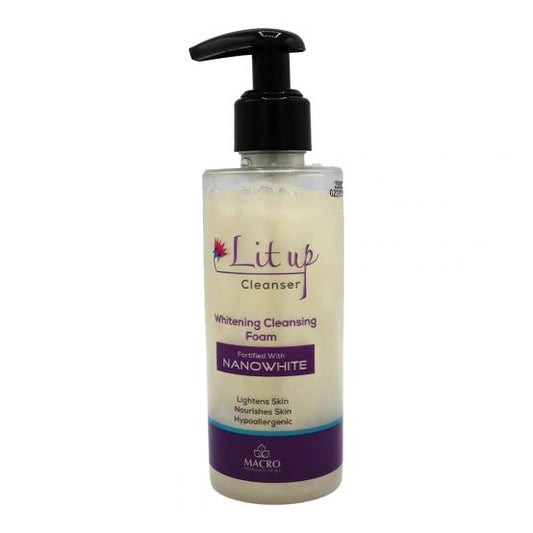 lit up whitening cleansing foam 200 ml