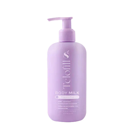 telofill body milk fragrance free 300 ml