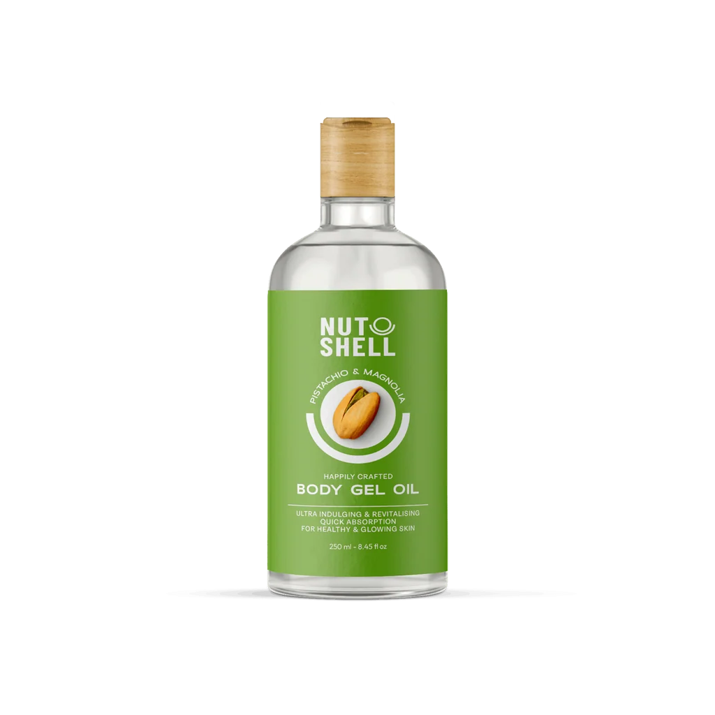 nut shell body gel oil pistachio 250 ml