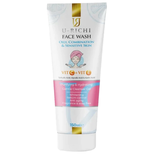 u richi face wash 150 ml